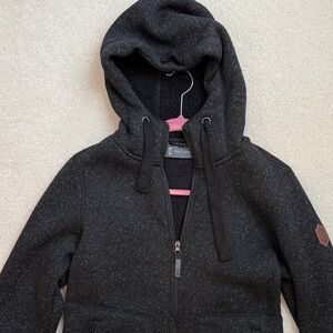 Free Country Charcoal Zip-Up Fleece Jacket